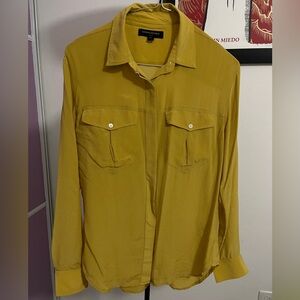 Banana Republic Mustard Long Sleeve Shirt
